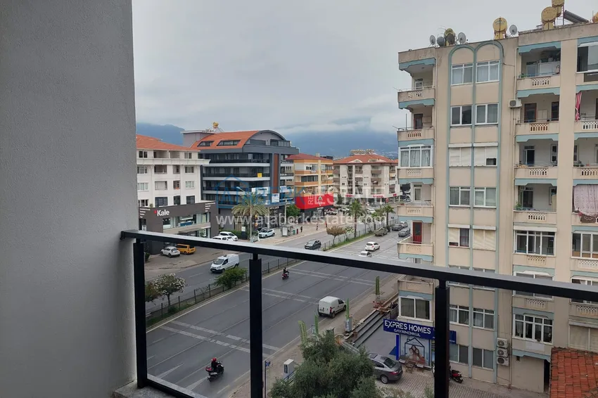 Purchase One bedroom furnished apartment for rent in the center of Oba district, Alanya No. 18 13 