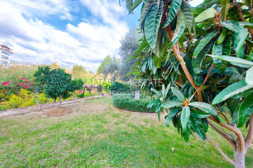 1+1 apartment with furniture and mountain views in a complex with infrastructure - Avsallar district, Alanya 15 