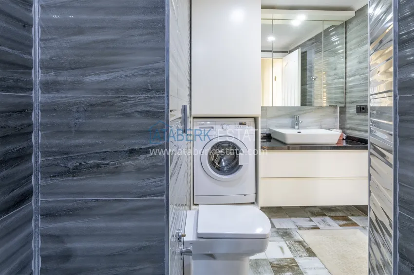 Purchase  Real estate under citizenship. Furnished apartment near Alanium shopping center — Alanya, Cikcilli district 12 