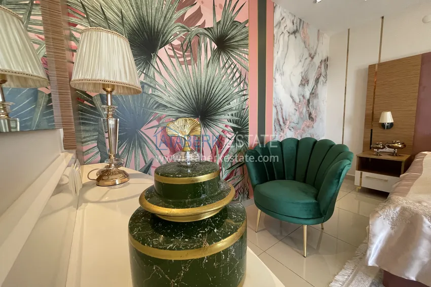 Purchase Excellent duplex penthouse with sea view in a luxury complex — Cikcilli district, Alanya 20 