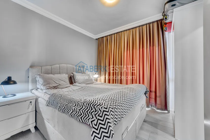 Purchase Excellent apartment with designer renovation in Oba, Alanya 17 