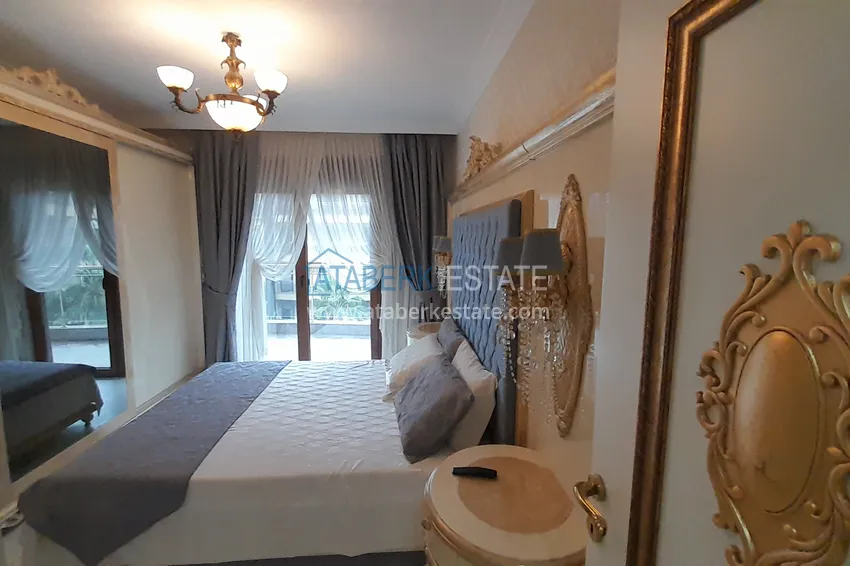 Purchase  Linear 3+1 apartment in a luxury complex on the beachfront in the center of Alanya 18 
