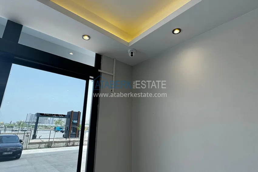 One bedroom apartment with separate kitchen and side sea view in Mersin, Tomyuk district 24 