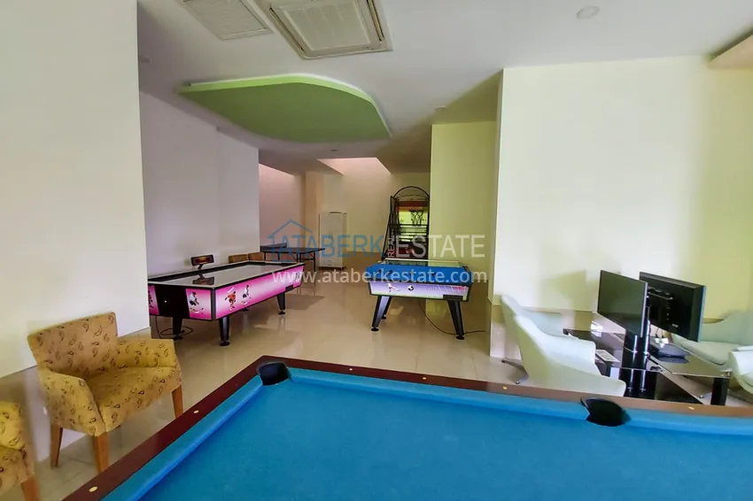 1+1 apartment with furniture and mountain views in a complex with infrastructure - Avsallar district, Alanya 20 