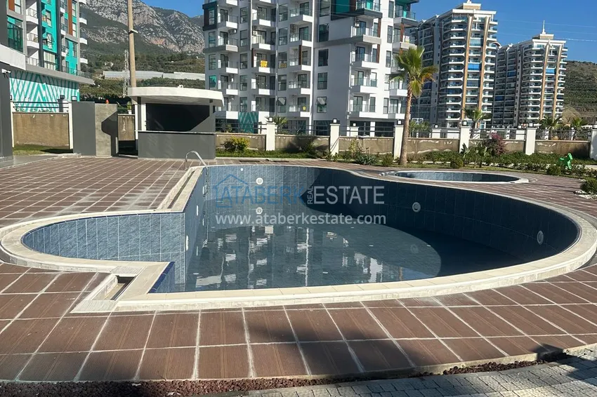 Finely finished one-bedroom apartments in Alanya, Mahmutlar district 1 