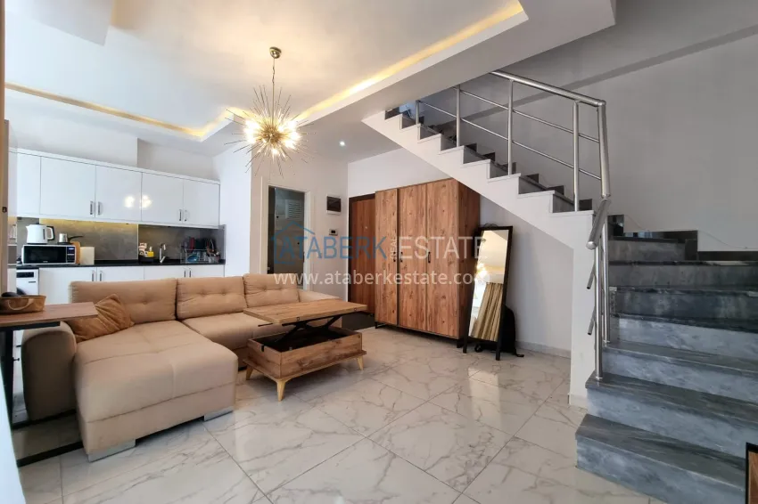 Purchase Furnished penthouse directly from the owner - Alanya, Mahmutlar, Tuesday Market District 1 