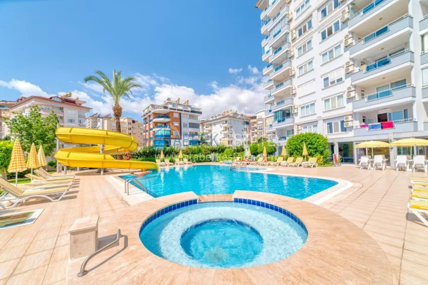 One bedroom apartment in Alanya, Cikcilli district 2 