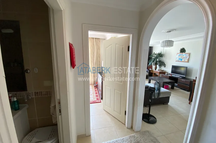 Purchase  Furnished apartment with sea view in Cikcilli area, Alanya 1 