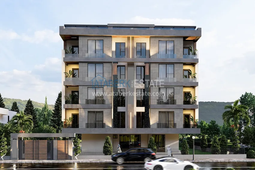 New residential complex project in Antalya, Konyaalti district - 200 meters from the sea 1