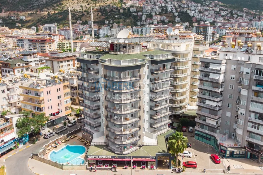 Brand new furnished 2 bedroom apartment in the center of Alanya - Cleopatra Beach area 1 