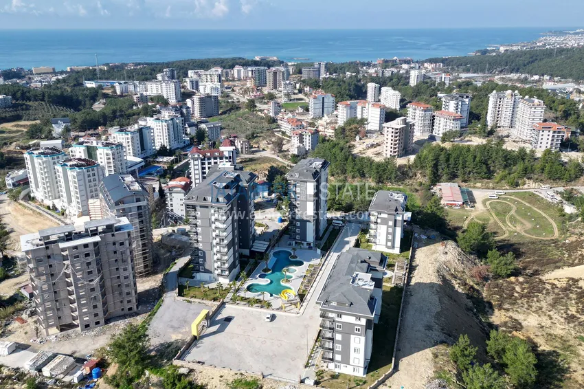 New apartment with sea view — new buildings in Alanya, Avsallar district 1 