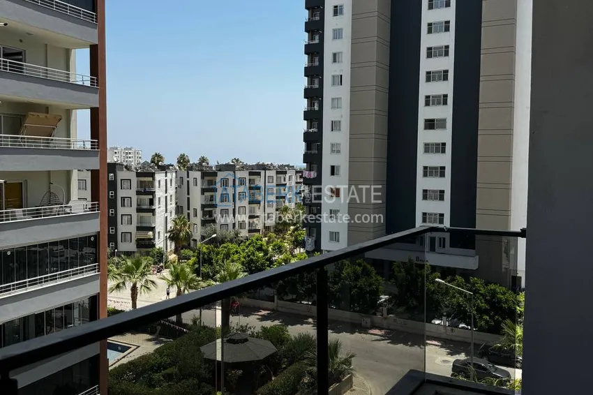 Purchase 1+1 apartment in Teje district, Mersin - with two balconies 13