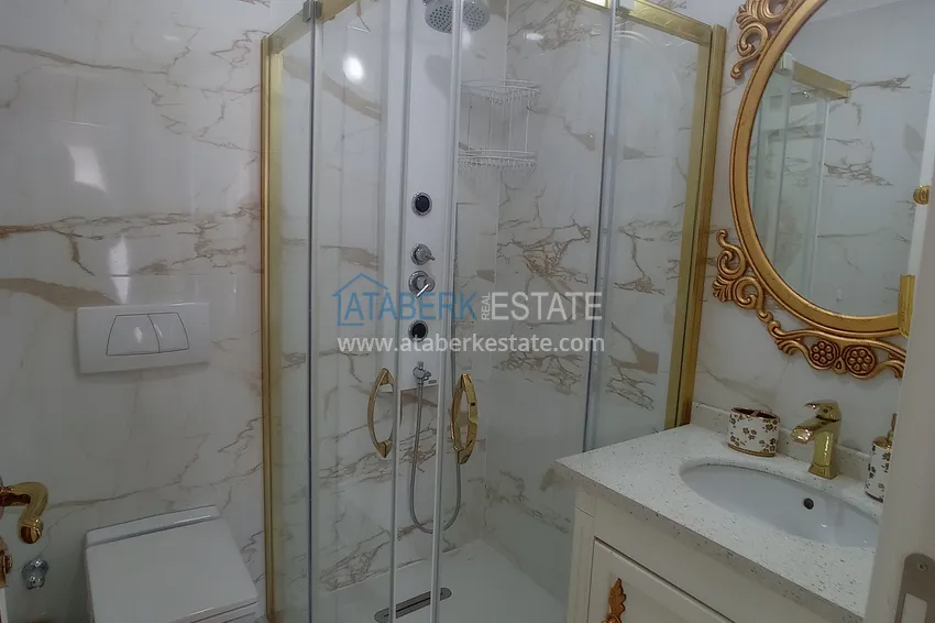 Purchase  Linear 3+1 apartment in a luxury complex on the beachfront in the center of Alanya 32 