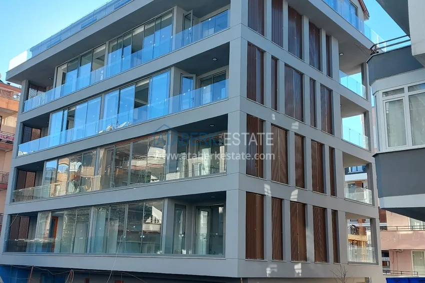 Furnished European-style two-room apartment in the center of Alanya in a comfortable complex 2 