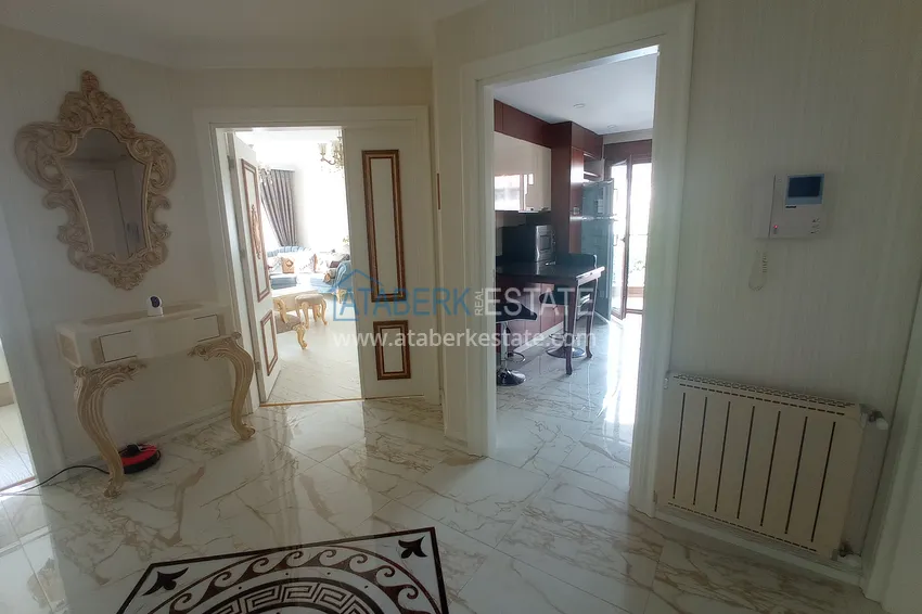 Purchase  Linear 3+1 apartment in a luxury complex on the beachfront in the center of Alanya 4 