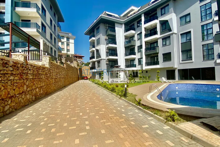 Finished one-bedroom apartment in a new residential complex - Oba district, Alanya 3