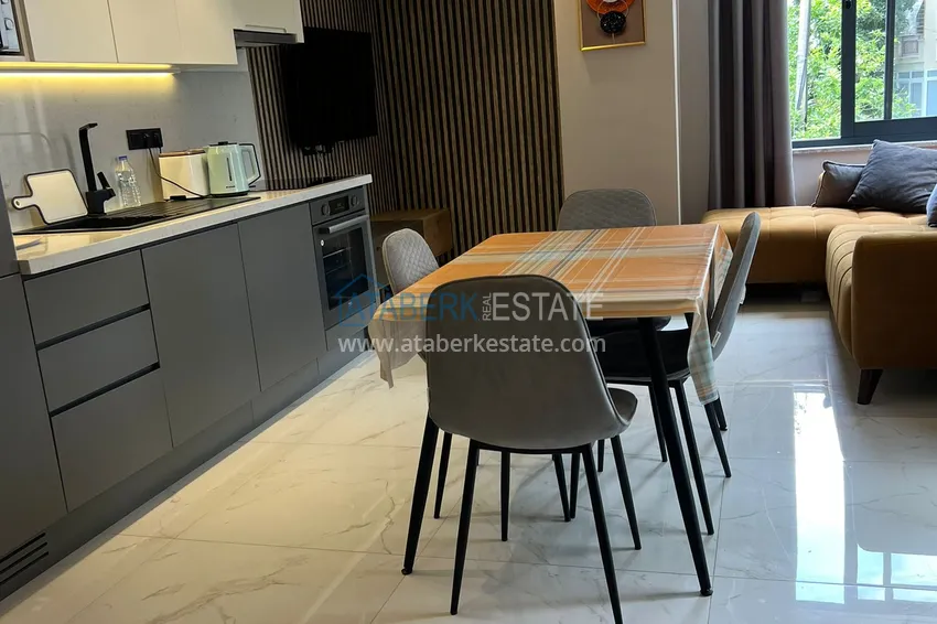 Purchase  Brand new furnished 2 bedroom apartment in the center of Alanya - Cleopatra Beach area 2 