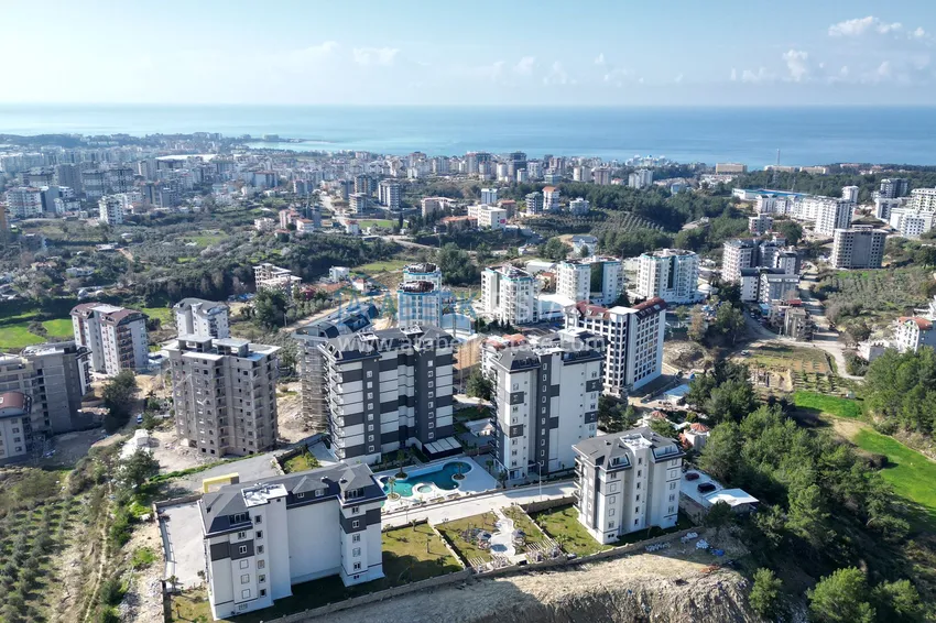 New apartment with sea view — new buildings in Alanya, Avsallar district 2 