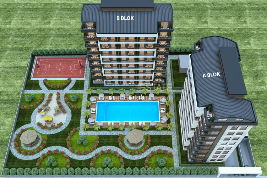 Apartments from the Developer in a Residential Complex at the Final Stage of Construction in Altintash, Antalya 4 