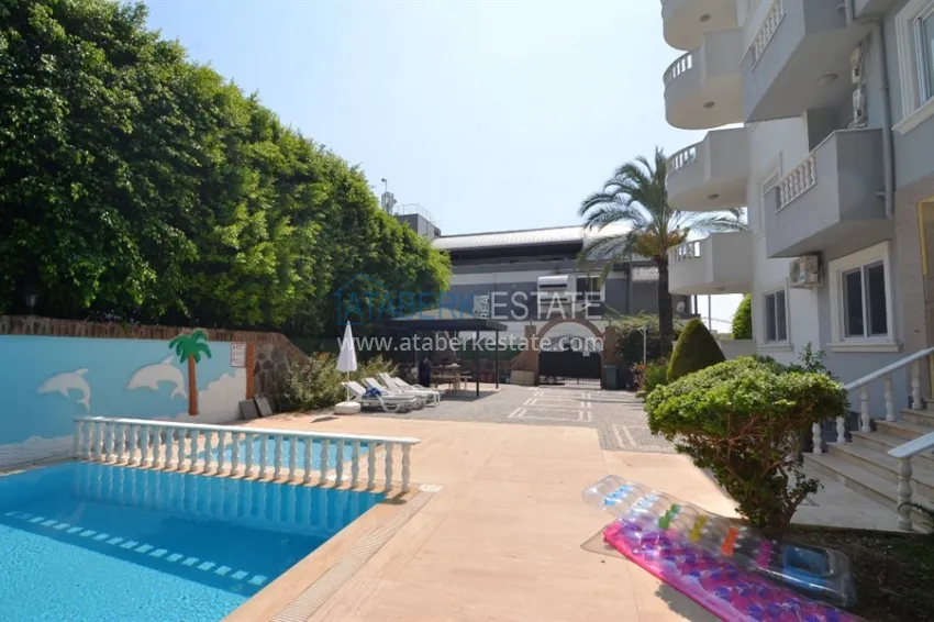 Real estate under citizenship. Furnished apartment near Alanium shopping center — Alanya, Cikcilli district 3 