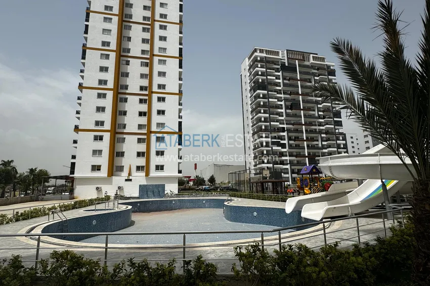 One bedroom Apartment with Fine Finishing and Mountain View in Tomyuk District, Mersin. Installment is possible 4 