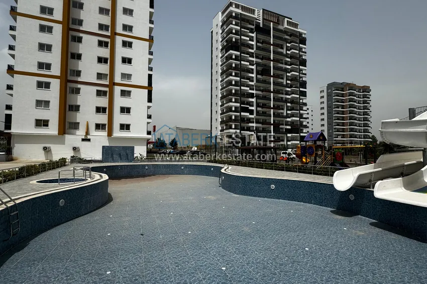One bedroom Apartment with Fine Finishing and Mountain View in Tomyuk District, Mersin. Installment is possible 5 