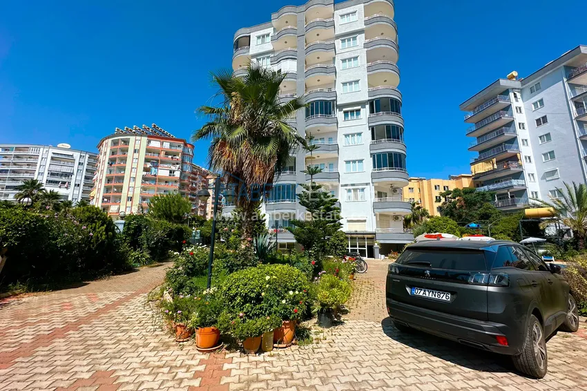 Real estate for residence permit - Apartment with modern interior and sea view in Tosmur, Alanya 3 