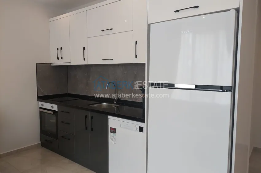 Purchase One bedroom furnished apartment for rent in the center of Oba district, Alanya No. 18 4 