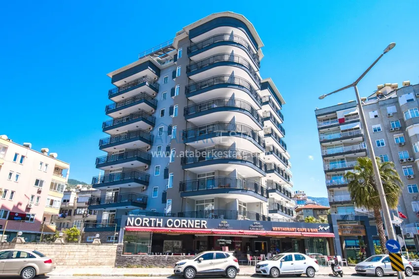 Brand new furnished 2 bedroom apartment in the center of Alanya - Cleopatra Beach area 3 