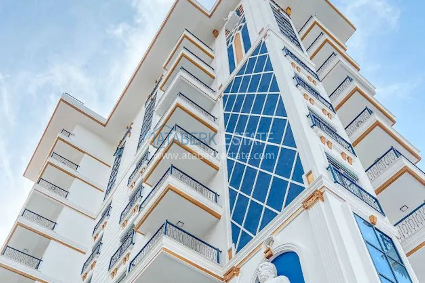 Primary property in Alanya — a one-bedroom apartment with a fine finish in Mahmutlar 3