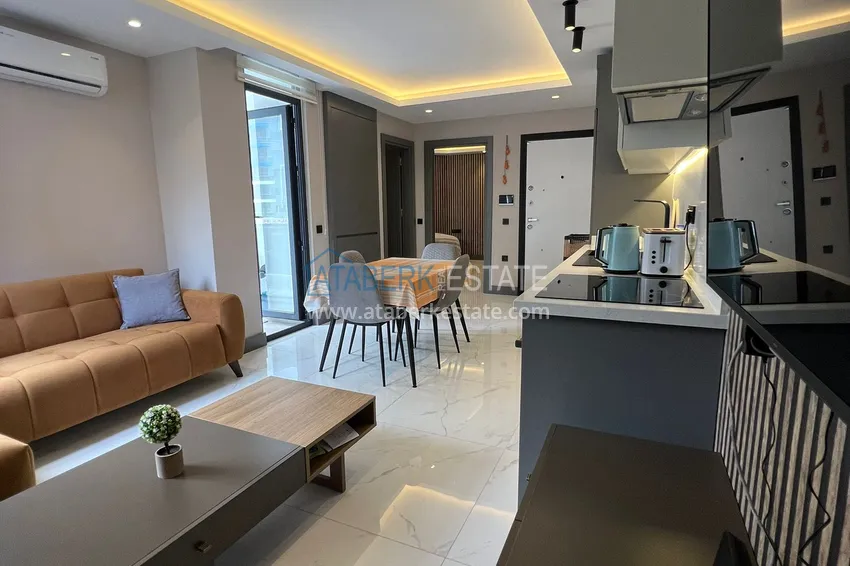 Purchase  Brand new furnished 2 bedroom apartment in the center of Alanya - Cleopatra Beach area 3 