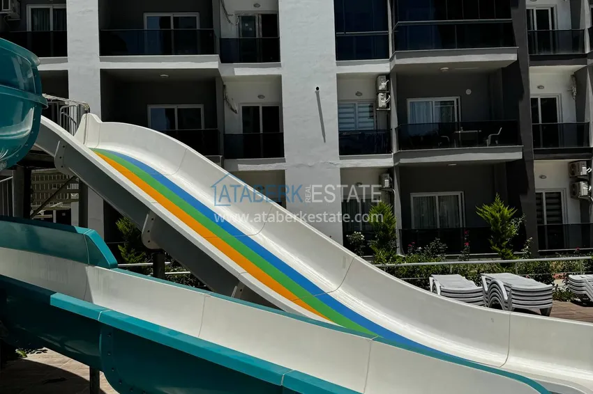 1+1 apartment in Teje district, Mersin - with two balconies 11