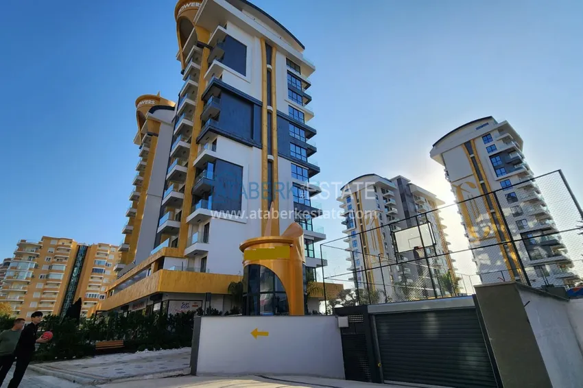 First line beachfront flat with finishing - Alanya, Mahmutlar area 4 