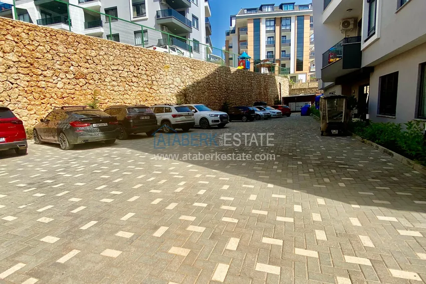 Finished one-bedroom apartment in a new residential complex - Oba district, Alanya 7