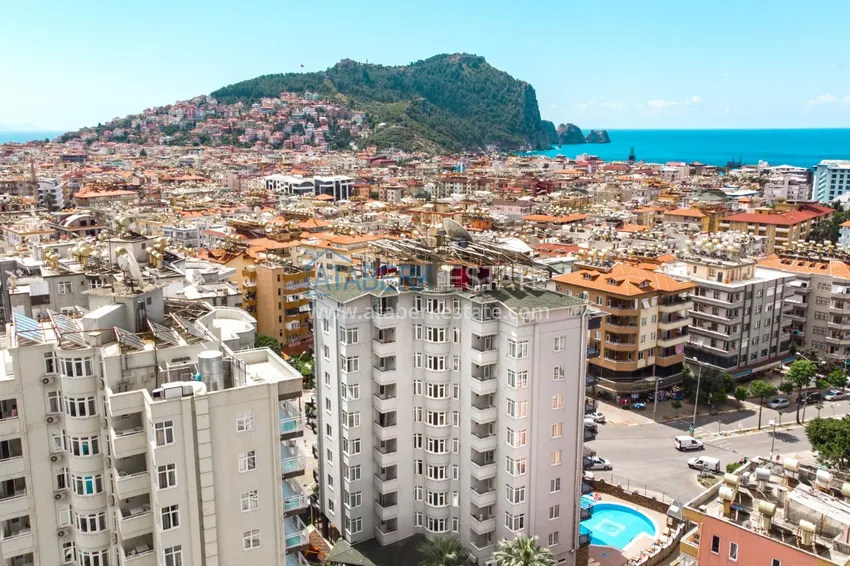 Brand new furnished 2 bedroom apartment in the center of Alanya - Cleopatra Beach area 4 