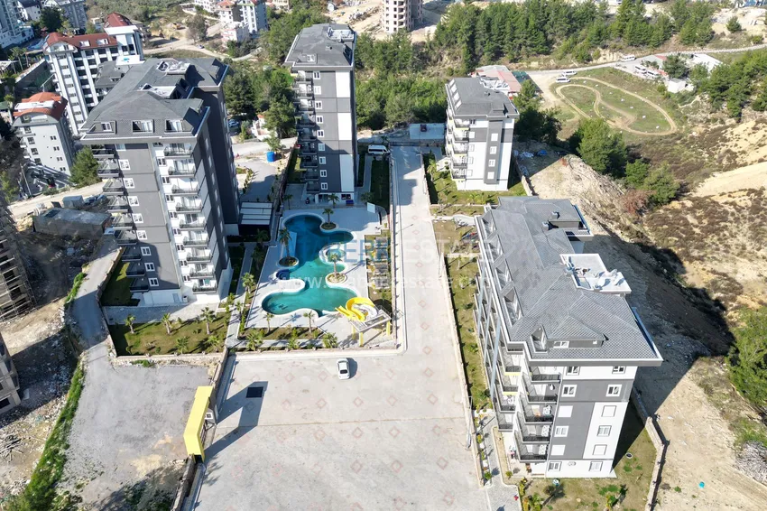 New apartment with sea view — new buildings in Alanya, Avsallar district 4 