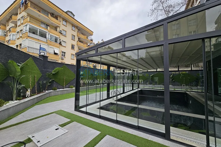 Apartment 1+1 from the owner in a modern residential complex - Oba district, Alanya 4 