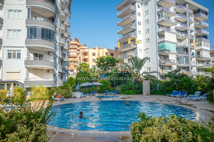 Real estate for residence permit - Apartment with modern interior and sea view in Tosmur, Alanya 4 