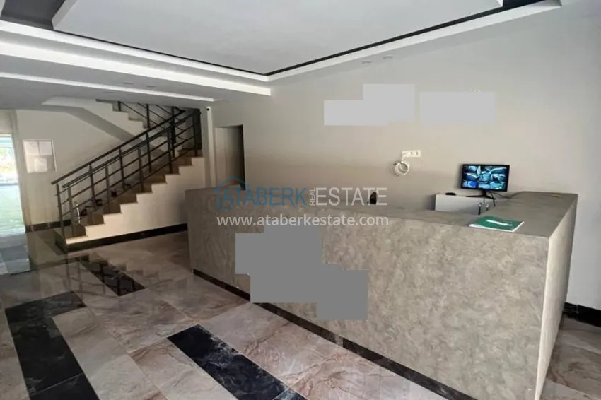 Finished one-bedroom apartment in a new residential complex - Oba district, Alanya 9