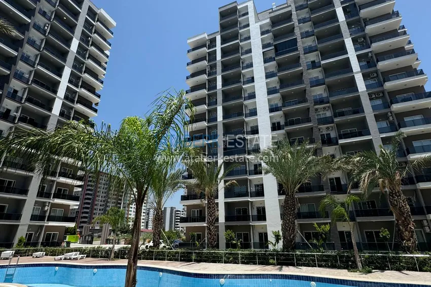 1+1 apartment in Teje district, Mersin - with two balconies 13