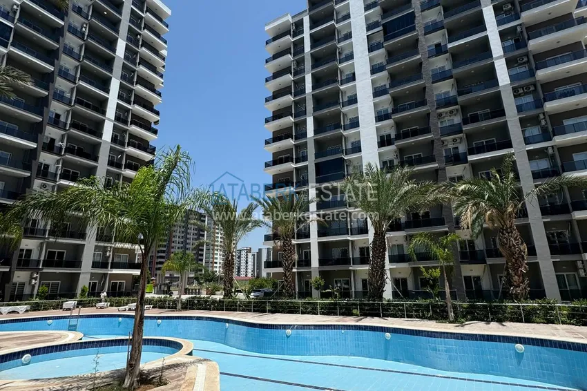 1+1 apartment in Teje district, Mersin - with two balconies 16