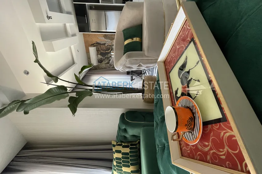 Purchase Excellent duplex penthouse with sea view in a luxury complex — Cikcilli district, Alanya 5 