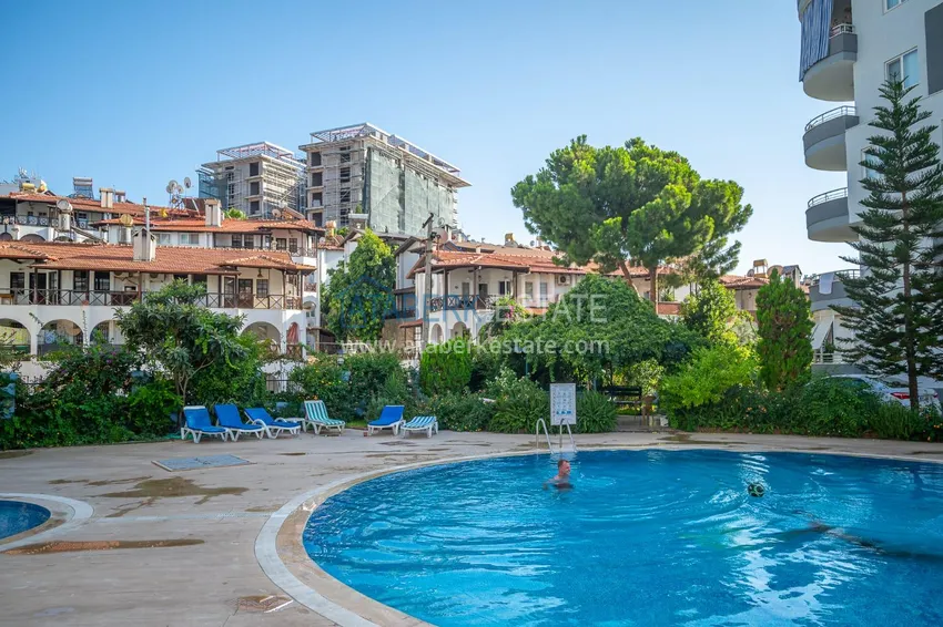 Real estate for residence permit - Apartment with modern interior and sea view in Tosmur, Alanya 5 