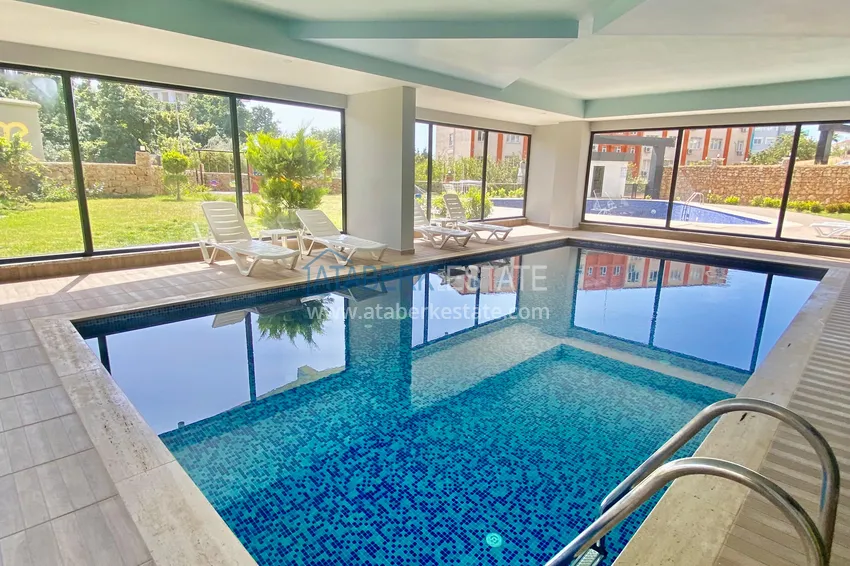 Finished one-bedroom apartment in a new residential complex - Oba district, Alanya 10