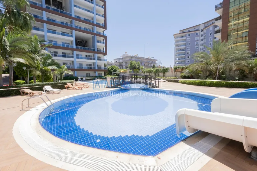 Excellent duplex penthouse with sea view in a luxury complex — Cikcilli district, Alanya 4 
