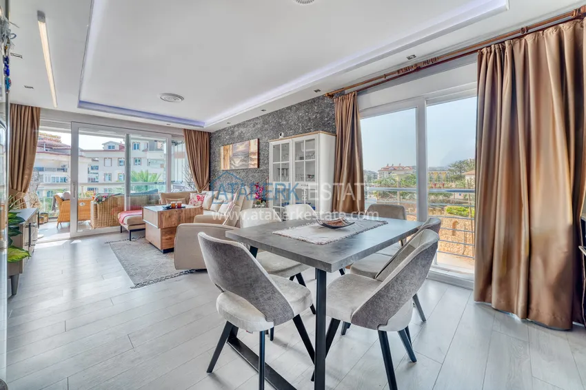 Purchase Excellent apartment with designer renovation in Oba, Alanya 6 