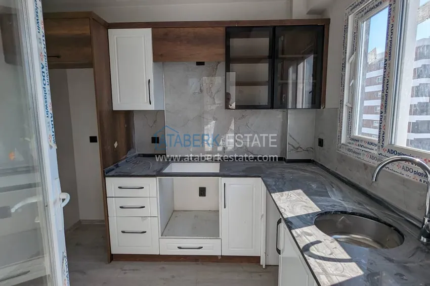 Purchase  One bedroom Apartment with Fine Finishing and Mountain View in Tomyuk District, Mersin. Installment is possible 5 