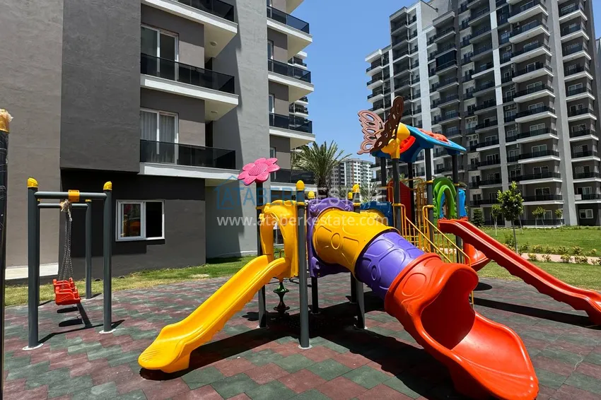 1+1 apartment in Teje district, Mersin - with two balconies 17