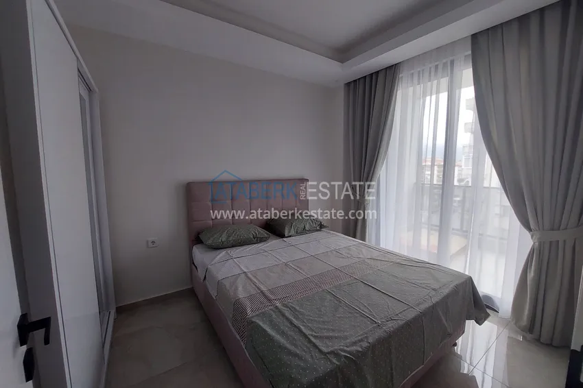 Purchase One bedroom furnished apartment for rent in the center of Oba district, Alanya No. 18 7 