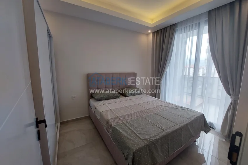 Purchase One bedroom furnished apartment for rent in the center of Oba district, Alanya No. 18 8 